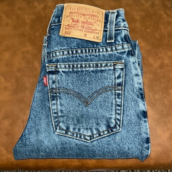 Levi’s 512 Vintage Slim Fit Straight Leg Size 1 Jr. M - Picture 3 of 16